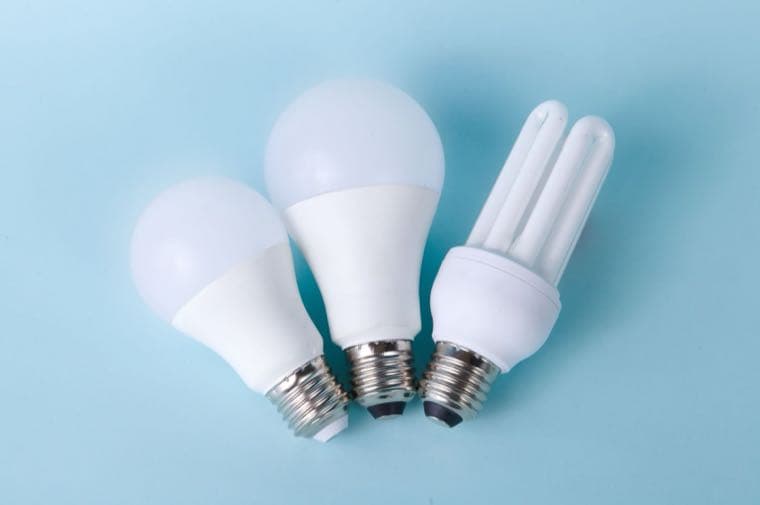 Energy-efficient light bulbs, representing comparing electricity plans in Australia