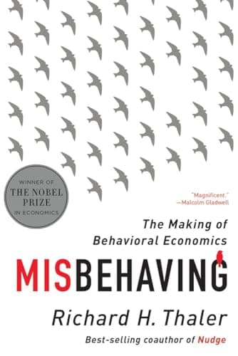 Cover of Misbehaving by Richard H. Thaler